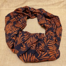 Foulard Snood Fin - Noir...