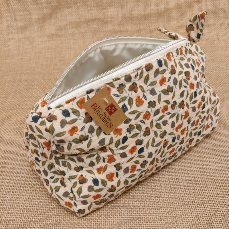 Trousses de Toilette Alice matelassées