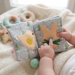 Livre d'Éveil Gris-Lapin