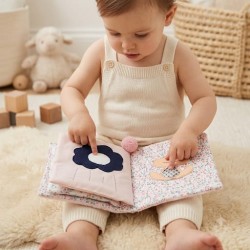 Livre d'Éveil Rose - Lapin