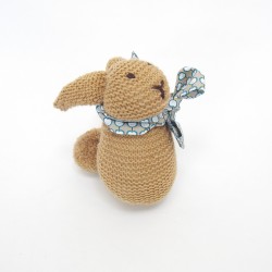 Petit Lapin en Laine - Marron