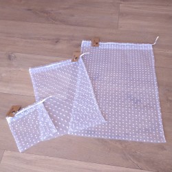 Sacs Cadeau Tulle Plumetis