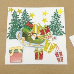 Traîneau Cadeaux - Carte...